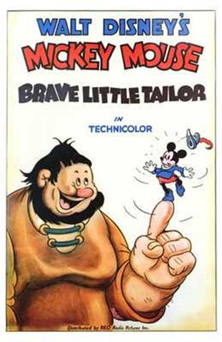 Brave Little Tailor Movie Poster Print