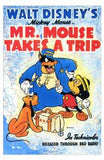 Mr Mouse Takes a Trip Movie Poster Print