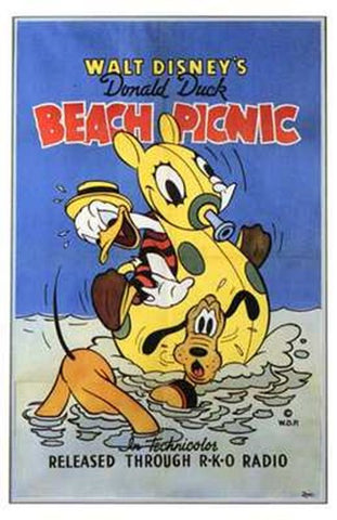 Beach Picnic Movie Poster Print