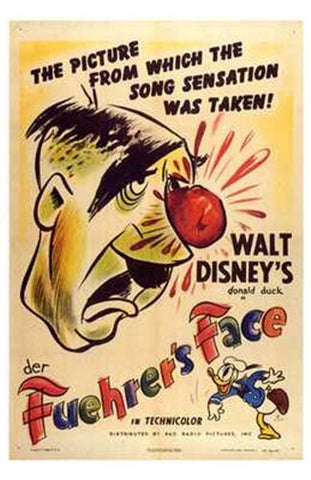 Der Fuehrer's Face Movie Poster Print