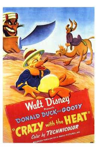 Crazy with the Heat Movie Poster Print