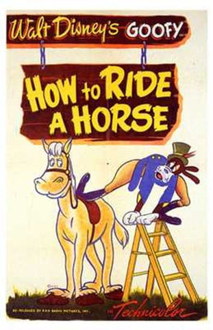 How to Ride a Horse Movie Poster Print