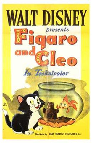 Figaro and Cleo Movie Poster Print