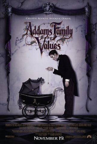 Addams Family Values Movie Poster Print