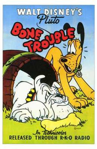 Bone Trouble Movie Poster Print