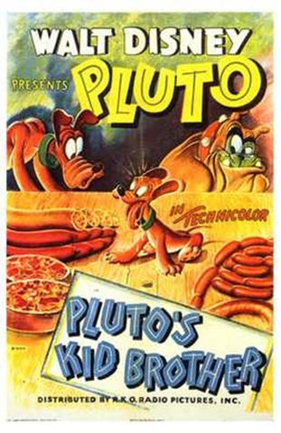 Pluto's Kid Brother Movie Poster Print