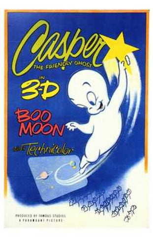 Casper Cartoon Movie Poster Print
