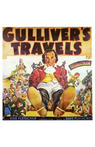 Gulliver's Travels Movie Poster Print