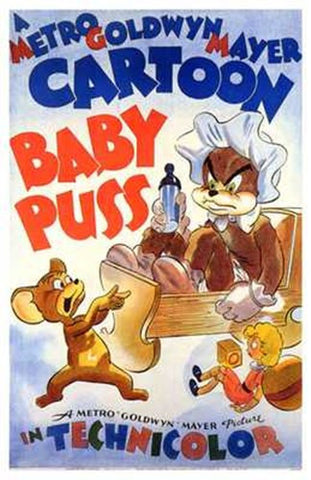 Baby Puss Movie Poster Print