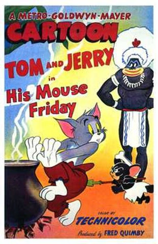 His Mouse Friday Movie Poster Print