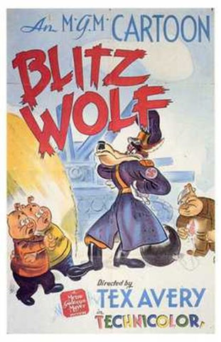 Blitz Wolf Movie Poster Print