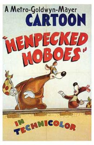 Henpecked Hoboes Movie Poster Print