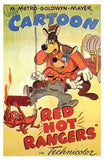 Red Hot Rangers Movie Poster Print