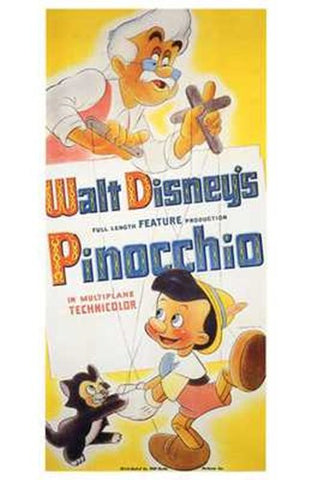 Pinocchio Movie Poster Print