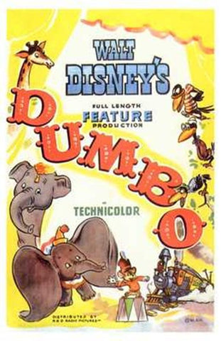 Dumbo Movie Poster Print