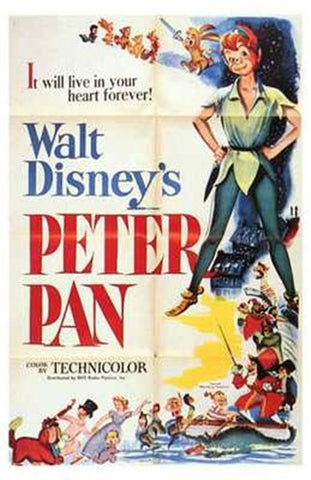 Peter Pan Movie Poster Print