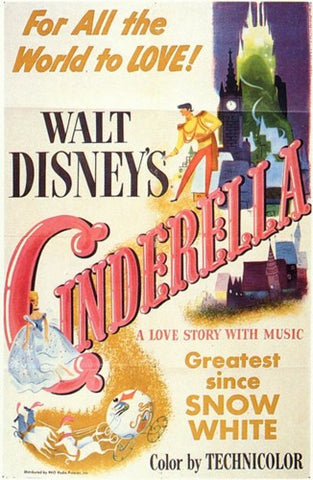 Cinderella Movie Poster Print