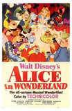 Alice in Wonderland Movie Poster Print