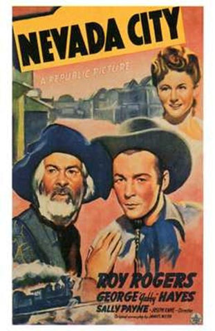 Nevada City Movie Poster Print