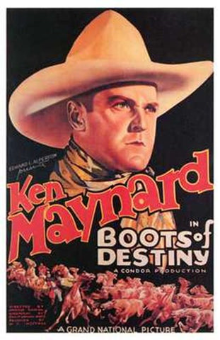 Boots of Destiny Movie Poster Print