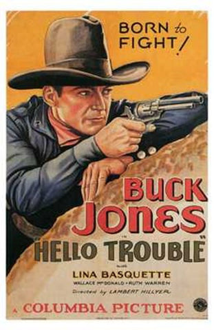 Hello Trouble Movie Poster Print