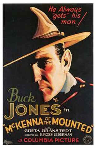 Mckenna of the Mounted Movie Poster Print