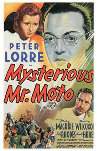 Mysterious Mr Moto Movie Poster Print