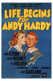 Life Begins for Andy Hardy Movie Poster Print