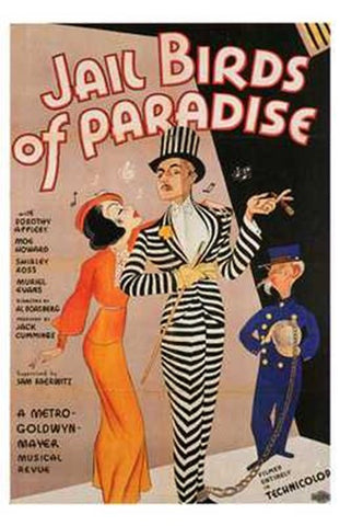 Jail Birds of Paradise Movie Poster Print