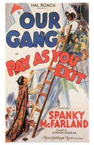 Pay as You Exit Movie Poster Print