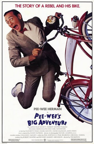 Pee-Wee's Big Adventure Movie Poster Print