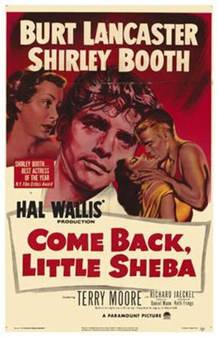Come Back Little Sheba Movie Poster Print