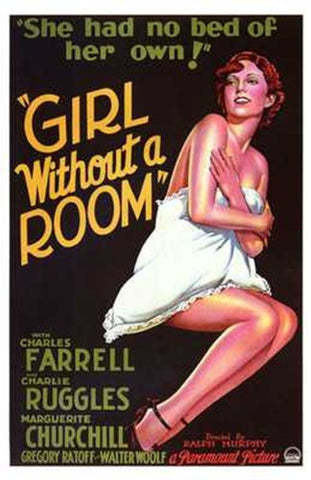 Girl Without a Room Movie Poster Print