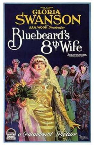 Bluebeard's Eighth Wife Movie Poster Print