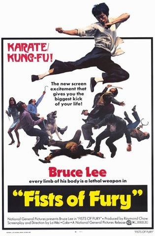 Fists of Fury Movie Poster Print