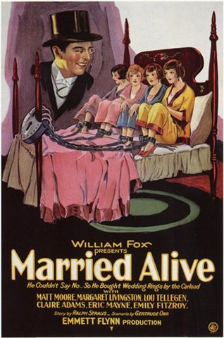 Married Alive Movie Poster Print