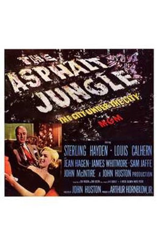 Asphalt Jungle, c.1950 - style B Movie Poster Print