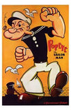 Popeye the Sailor Man Movie Poster Print