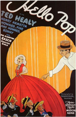 Hello Pop Movie Poster Print