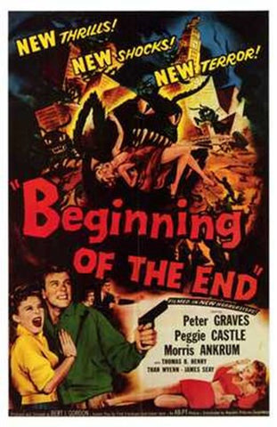 Beginning of the End Movie Poster Print