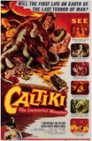 Caltiki the Immortal Monster Movie Poster Print