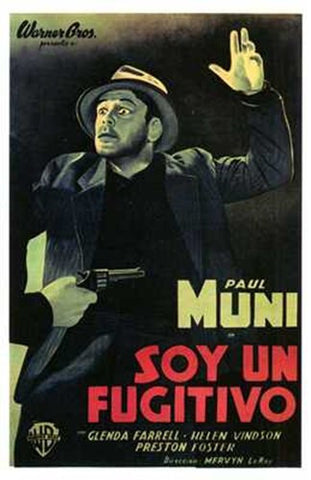 I Am a Fugitive from a Chain Gang Movie Poster Print