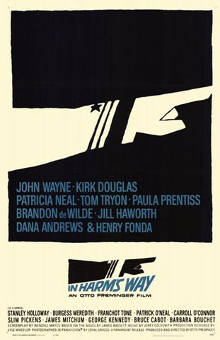 in Harms Way Movie Poster Print
