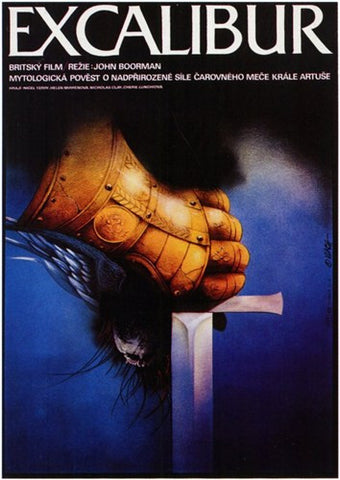 Excalibur Movie Poster Print