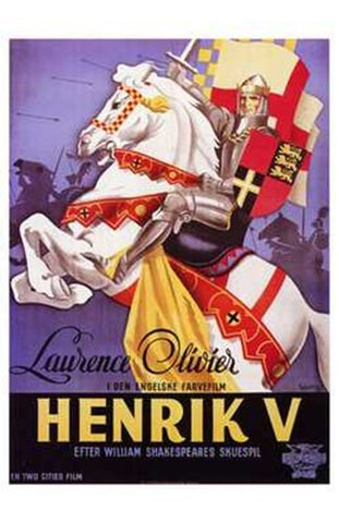 Henry V Movie Poster Print