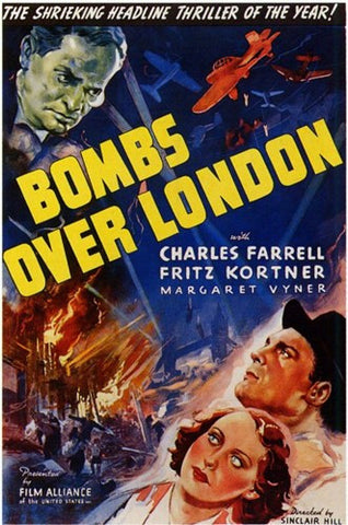 Bombs Over London Movie Poster Print