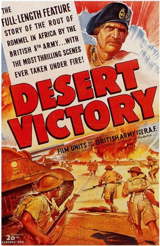 Desert Victory Movie Poster Print