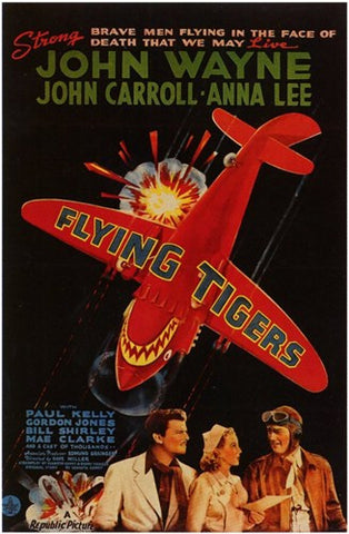 Flying Tigers Movie Poster Print