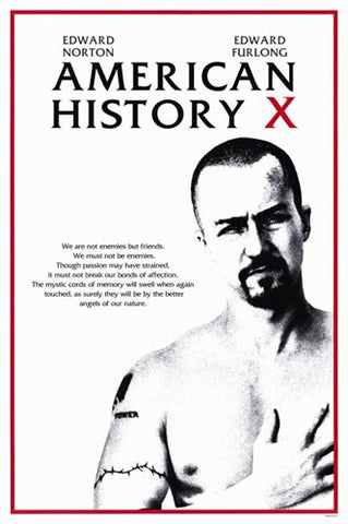 American History X Movie Poster Print