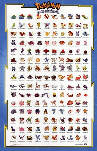 Pokemon: the First Movie Movie Poster Print